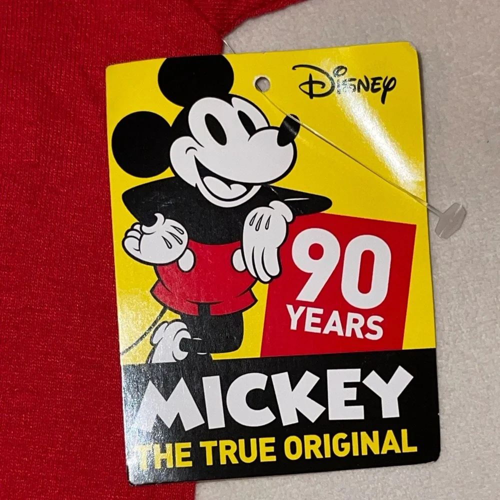 Disney Red‎ Mickey Ears Kids Tee